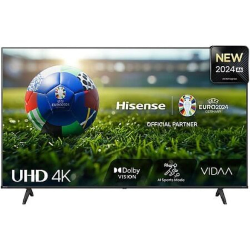 TV 4K UHD 43 Pulgadas VIDAA OS Negro | HDMI 2.1 (ALLM/VRR) Dolby Vision